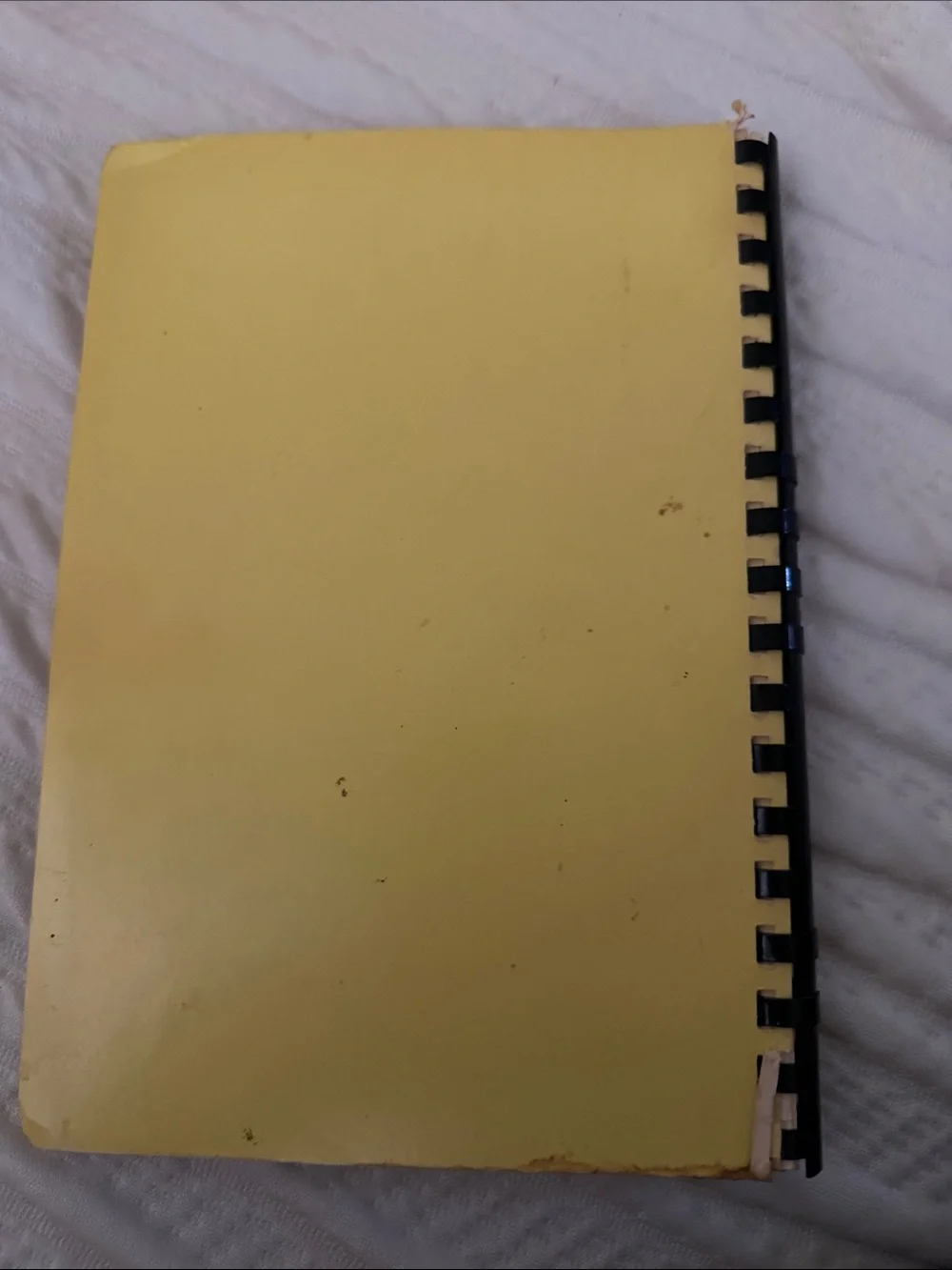 Vintage Recipe Cookbook from Parents' Club